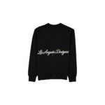 Los Angeles Dodgers Relaxed Black Crewneck - Image 2