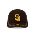 San Diego Padres Rose Emblem Low Profile 59FIFTY Fitted Hat - Image 2