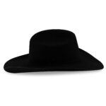 New Era Cap Black Felt Cowboy Hat - Image 4