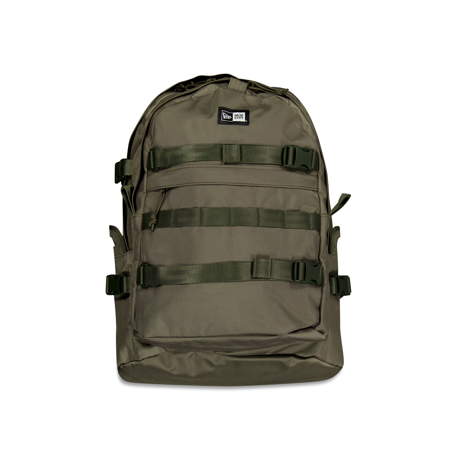 14737226_BACKPACK_JAPANFW25_NEWERA_GREEN_F New Era Cap Olive Carrier Pack - Image 1