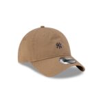 New York Yankees Mini Logo Khaki 9TWENTY Adjustable Hat - Image 3