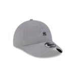 New York Yankees Mini Logo Gray 9TWENTY Adjustable Hat - Image 3