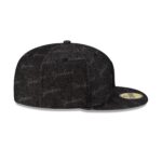 New York Yankees Laser Burn Out Black 59FIFTY Fitted Hat - Image 5