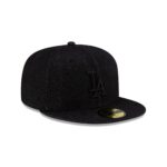 Los Angeles Dodgers Black Denim 59FIFTY Fitted Hat - Image 3