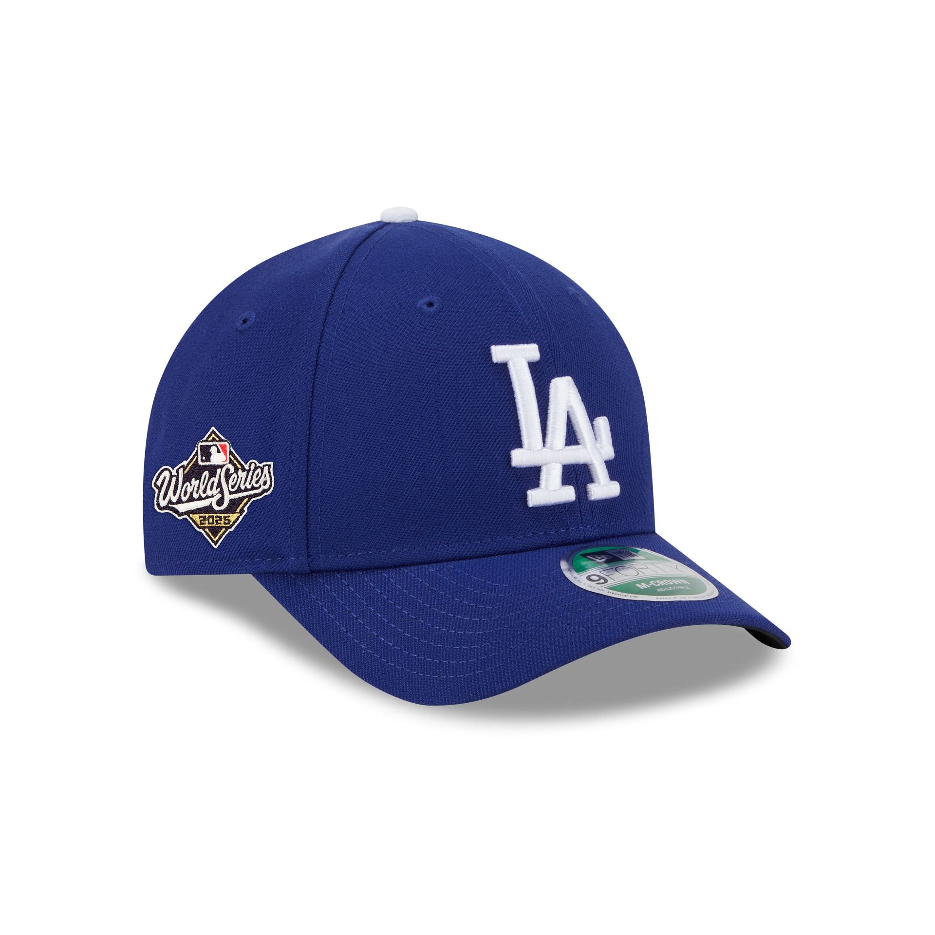 14941015_14942355_9FORTYMC_MLB_GM_WS_SP25_LOSDOD_OTC_3QR Los Angeles Dodgers 2025 World Series Side Patch 9FORTY M-Crown Snapback Hat - Image 1