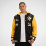 Ohio State Buckeyes Throwback Black Jacket - Image 2