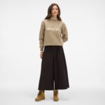 New Era Cap Tech Sweat Beige Mockneck - Image 5