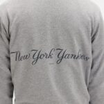 New York Yankees Relaxed Heather Gray Crewneck - Image 5