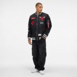 Alpha Industries x New York Knicks Blue MA-1 Bomber Jacket - Image 5