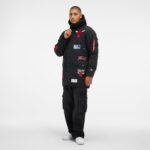 Alpha Industries x Chicago Bulls Black N-3B Parka Jacket - Image 5