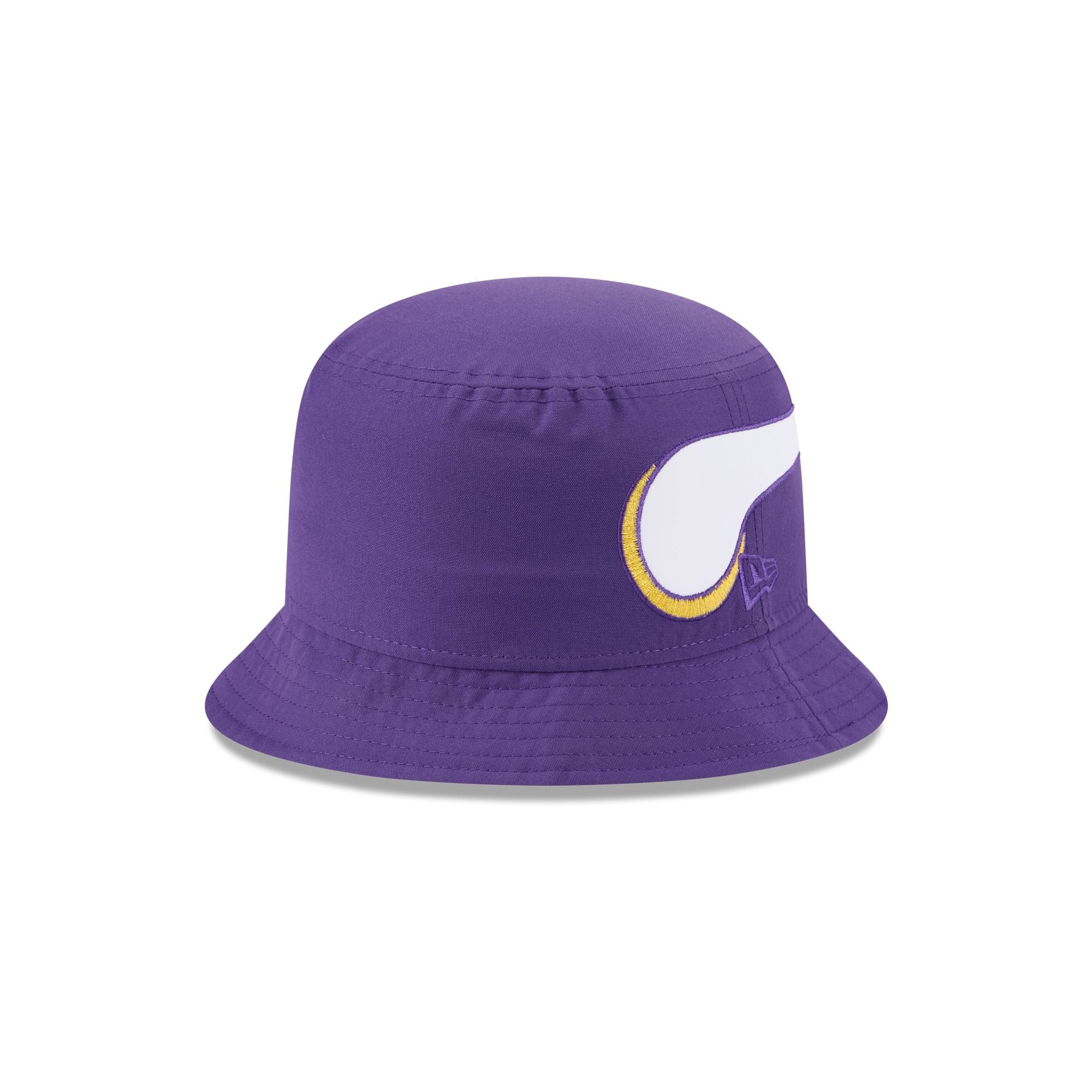 60536905_BUCKET_BUCKETHELMET20778_MINVIK_OTC_3QL Minnesota Vikings Historic Helmet Bucket Hat - Image 1