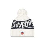 Dallas Cowboys 2024 Cold Weather Chrome Pom Knit Hat - Image 2
