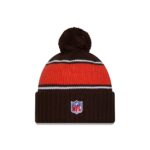 Cleveland Browns 2024 Cold Weather Sport Pom Knit Hat - Image 2