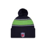 Seattle Seahawks 2024 Cold Weather Sport Pom Knit Hat - Image 2