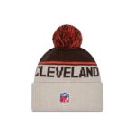 Cleveland Browns 2024 Cold Weather Historic Pom Knit Hat - Image 2