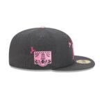 Los Angeles Angels Day of the Dead Graphite 59FIFTY Fitted Hat - Image 4