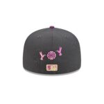 Chicago White Sox Day of the Dead Graphite 59FIFTY Fitted Hat - Image 6
