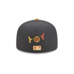 Los Angeles Dodgers Day of the Dead Graphite 59FIFTY Fitted Hat - Image 6