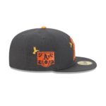 Athletics Day of the Dead Graphite 59FIFTY Fitted Hat - Image 4