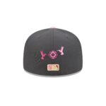 Boston Red Sox Day of the Dead Graphite 59FIFTY Fitted Hat - Image 6