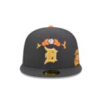 Detroit Tigers Day of the Dead Graphite 59FIFTY Fitted Hat - Image 2