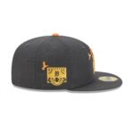 Detroit Tigers Day of the Dead Graphite 59FIFTY Fitted Hat - Image 4
