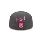 Kansas City Chiefs Day of the Dead Graphite 59FIFTY Fitted Hat - Image 6