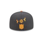 San Francisco 49ers Day of the Dead Graphite 59FIFTY Fitted Hat - Image 6