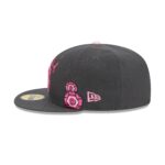 Los Angeles Lakers Day of the Dead Graphite 59FIFTY Fitted Hat - Image 5