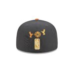 Chicago Bulls Day of the Dead Graphite 59FIFTY Fitted Hat - Image 6