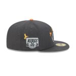 Los Angeles Kings Day of the Dead Graphite 59FIFTY Fitted Hat - Image 4
