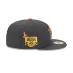 Anaheim Ducks Day of the Dead Graphite 59FIFTY Fitted Hat - Image 4