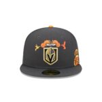 Vegas Golden Knights Day of the Dead Graphite 59FIFTY Fitted Hat - Image 2