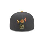 Vegas Golden Knights Day of the Dead Graphite 59FIFTY Fitted Hat - Image 6