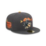 San Jose Sharks Day of the Dead Graphite 59FIFTY Fitted Hat