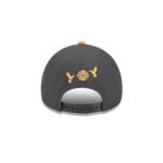 Anaheim Ducks Day of the Dead Graphite 9FORTY A-Frame Snapback Hat - Image 6