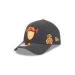 Las Vegas Raiders Day of the Dead Graphite 9FORTY A-Frame Snapback Hat - Image 3