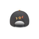 Las Vegas Raiders Day of the Dead Graphite 9FORTY A-Frame Snapback Hat - Image 6