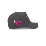 Los Angeles Lakers Day of the Dead Graphite 9FORTY A-Frame Snapback Hat - Image 4