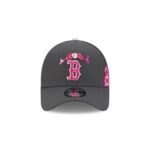 Boston Red Sox Day of the Dead Graphite 9FORTY A-Frame Snapback Hat - Image 2