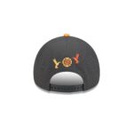 Athletics Day of the Dead Graphite 9FORTY A-Frame Snapback Hat - Image 6