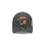 San Jose Sharks Day of the Dead Graphite 9FORTY A-Frame Snapback Hat - Image 2