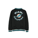 Miami Dolphins Throwback Nylon Jacket - Image 3