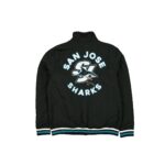 San Jose Sharks Throwback Nylon Jacket - Image 3