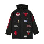 Alpha Industries x Chicago Bulls Black N-3B Parka Jacket - Image 2