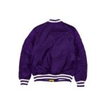 Alpha Industries x Los Angeles Lakers Purple MA-1 Bomber Jacket - Image 3