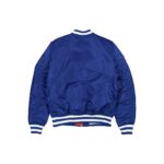 Alpha Industries x New York Knicks Blue MA-1 Bomber Jacket - Image 3