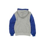 Alpha Industries x Philadelphia 76ers Gray MA-1 Full Zip Fleece Jacket - Image 3