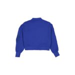 Alpha Industries x New York Knicks Blue Women's Full Zip Cropped Fleece Jacket - Image 3