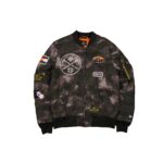 Alpha Industries x Denver Nuggets Black Camo MA-1 Bomber Jacket
